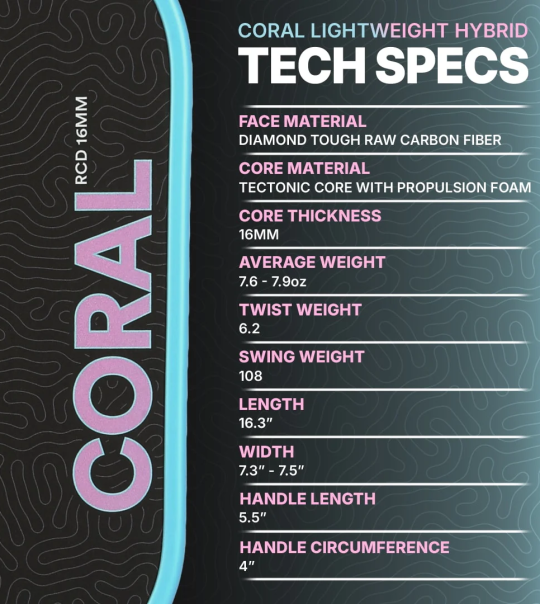 Coral 16mm Lightweight