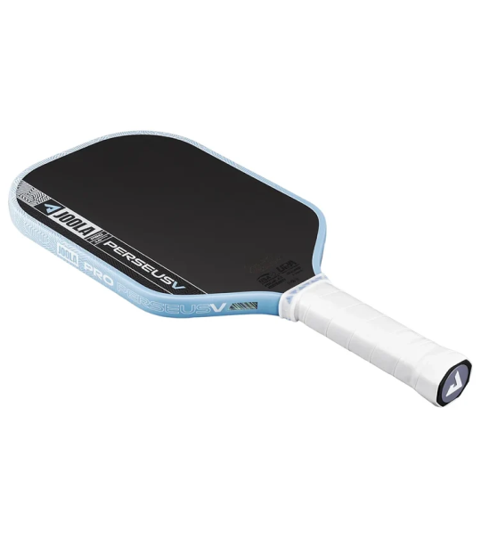 Perseus Pro V Pickleball Paddle- Color: Breeze Blue (Simone Jardim)
