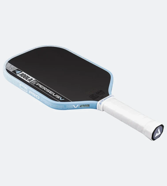Perseus Pro V Pickleball Paddle- Color: Breeze Blue (Simone Jardim)