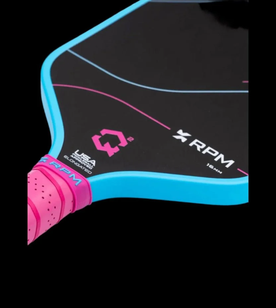 RPM Q2 COTTON CANDY 16MM ELONGATED PICKLEBALL PADDLE