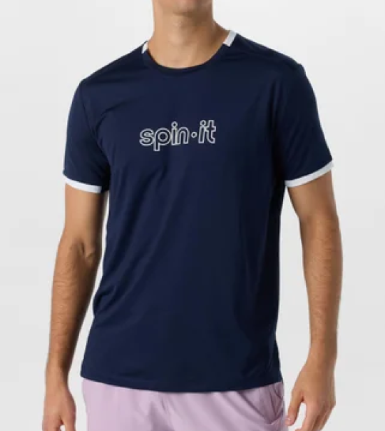 Spin It Men's Core Ronaldo Top - Navy