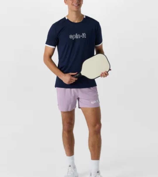 Spin It Men's Core Ronaldo Top - Navy