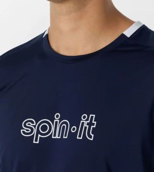Spin It Men's Core Ronaldo Top - Navy