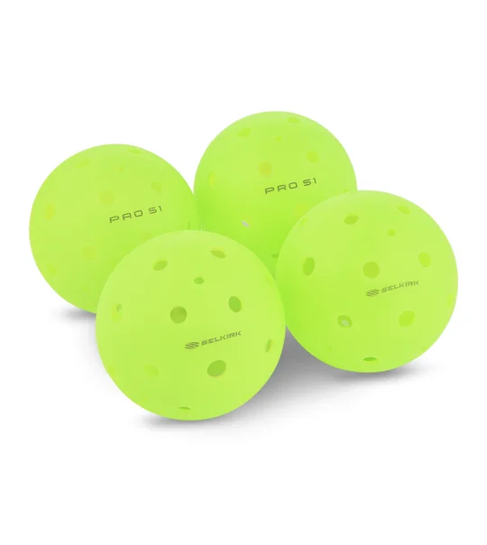 Selkirk Pro S1 Outdoor Pickleballs - Neon 