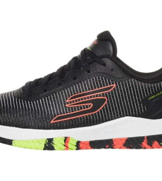 Skechers Viper Court Pro 2 Bk/Mult Men's Pickle Shoes