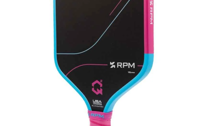 RPM Q2 COTTON CANDY 16MM ELONGATED PICKLEBALL PADDLE