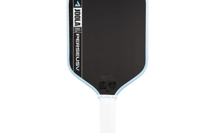 Perseus Pro V Pickleball Paddle- Color: Breeze Blue (Simone Jardim)