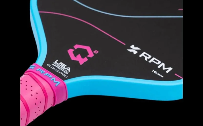 RPM Q2 COTTON CANDY 16MM ELONGATED PICKLEBALL PADDLE