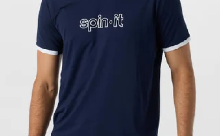 Spin It Men's Core Ronaldo Top - Navy