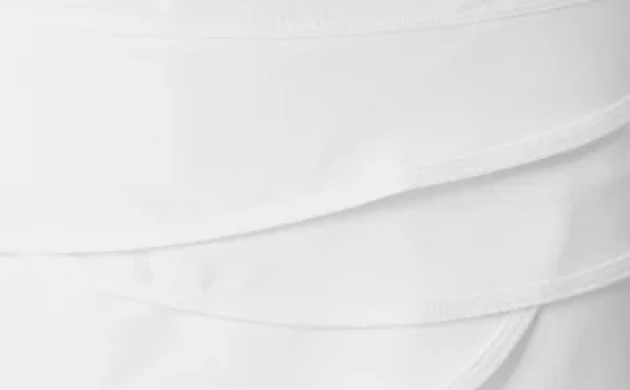 Lucky in Love Women's Core Scallop Skirt - White
