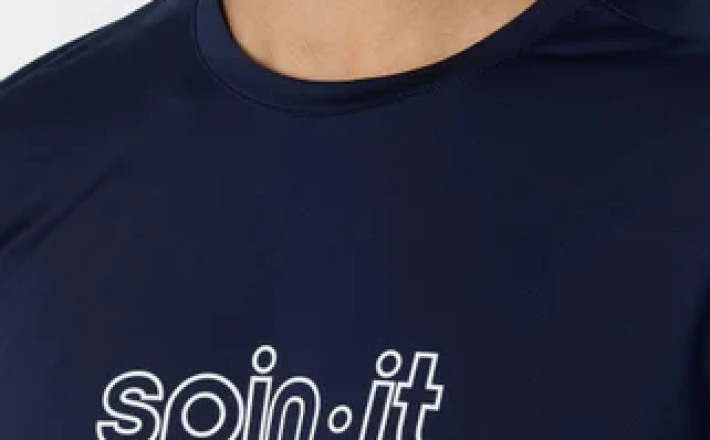 Spin It Men's Core Ronaldo Top - Navy