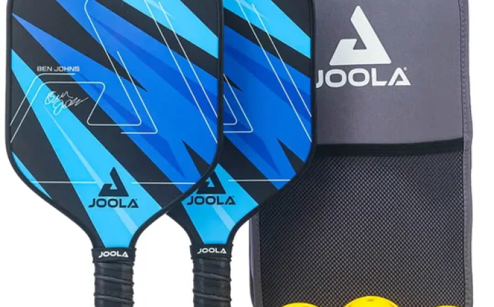 JOOLA Ben Johns Blue Lightning Pickleball Paddle Set