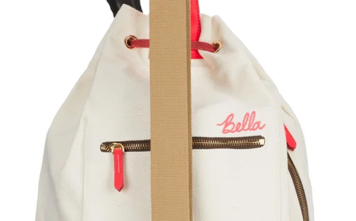 Pickleball Bella Paddle Sling Bag - Diva PinkV