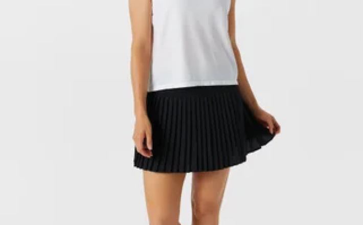 Fabletics Women's Feather Tech Muscle Tank - White