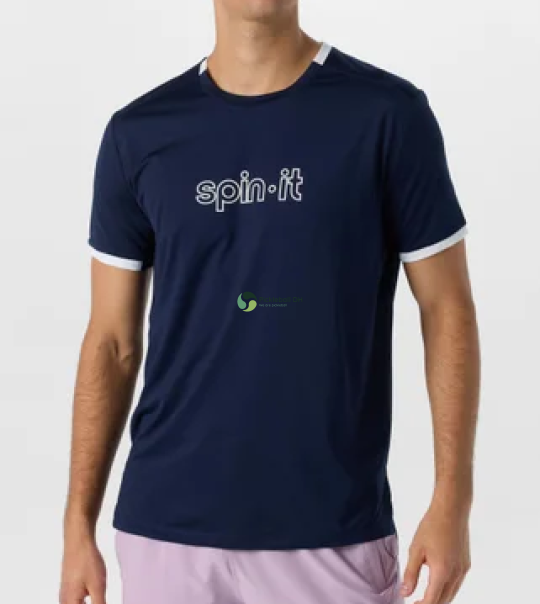 Spin It Men's Core Ronaldo Top - Navy