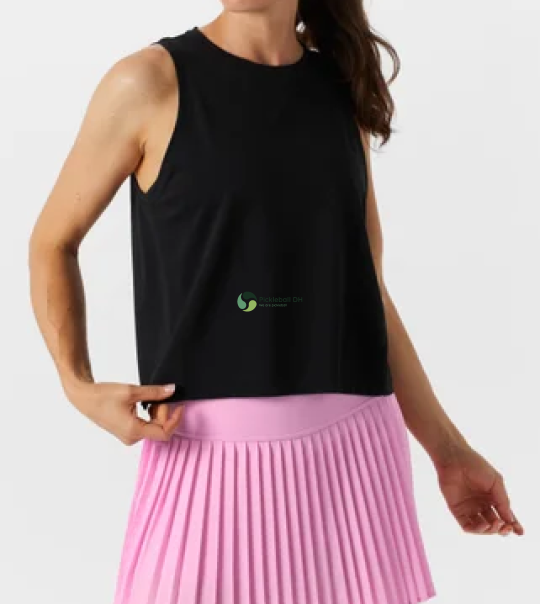Fabletics Women's Feather Tech Muscle Tank - Black